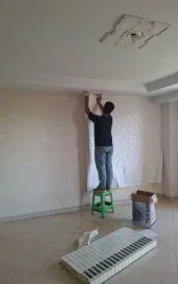 نصب و فروش کاغذ دیواری اجرای کابینت و کمد دیواری