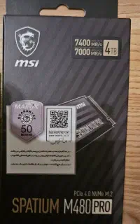 حافظه ssd Msi M480 PRO اس اس دی ۴ ترابایت 4Tb