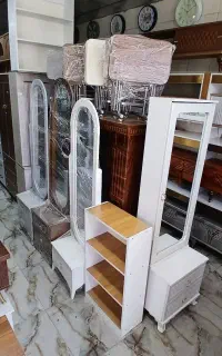 انواع آینه قدی ایستاده جلومبلی تاشو چمدانی حنفی