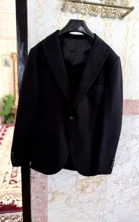 کت شلوار مشکی سایز ۴۸