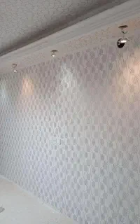 نقاشی ساختمان و طرح کاغذ دیواری