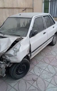 پراید تصادفی