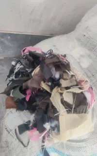 ضایعات پارچه برای عروسک و....