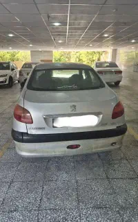 ماشین 206 sd مدل 87