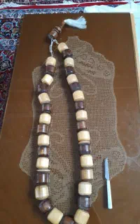 تسبیح دکوری چوبی قدیمی
