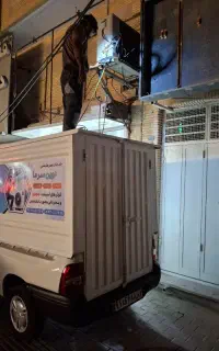 کلیه خدمات کولرگازی اسپیلت نصب سرویس تعمیر