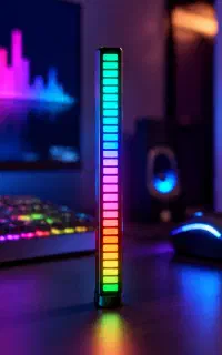 رقص نور اکولایزر حساس به صدا مدل RGB LED