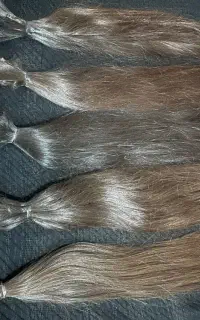 چند دسته مو طبیعی