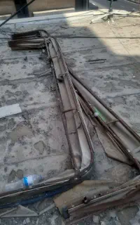 چادر سایه بان قدیمی سالم دوعدد