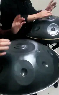 اموزش ساز هنگدرام توسط مربی بانو  اموزشگاه موسیقی