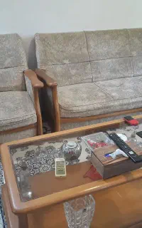 ست ۷ نفره با میز وسط و میز عسلی