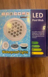 ۶ عدد چراغ LEDاستخری توکار و آکبند مواتی کالر