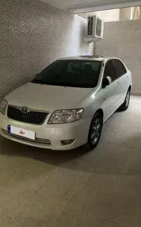 تویوتاکرولا GLi مدل ۲۰۰۷ وارداتی اصل ژاپن-بدون رنگ