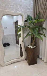 قاب ایینه تدی  پارچه ای زیبا شیک