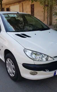 ۲۰۶ v8 مدل۹۷ فول بدون رنگ و تمیز و کم‌کار