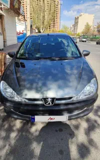 206 تیپ ۲ مدل 84 خاکستری