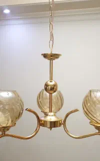 لوستر سه شعله ملودی تولیدی روشنایی طاها
