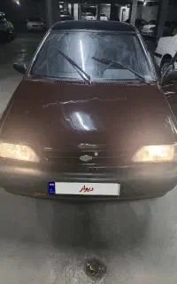 پراید ۸۵دوگانه کارخانه فوق العاده تمیز