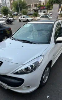 پژو 207 اتومات TU5P رنگبندی صفر فلز و پانا مدل۱۴۰۵