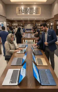 خرید امن لپتاپ نقد و اقساط/تست حضوری داخل فروشگاه