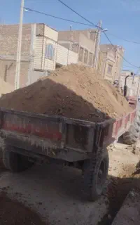 تراکتور حمل نخاله ساختمانی و شن