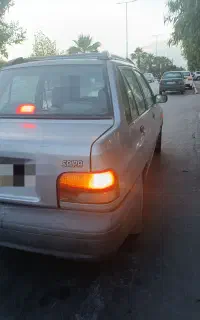 پراید نقره‌ای مدل87