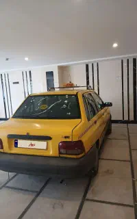 فروش تاکسی زرد پراید مدل 88  دوگانه سوز