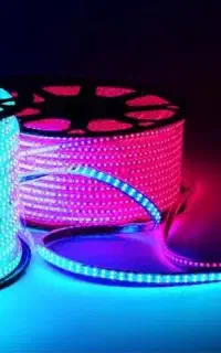 ریسه شلنگی وایرلس ، سوزنی ، هفت رنگ (RGB) و نئون