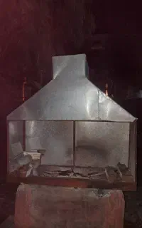 منقل کباب پز فلزی