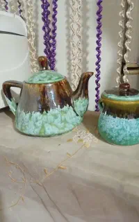 قوری و قندان  نو