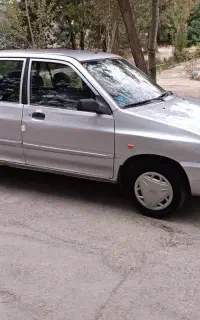 پراید 132مدل 90 دو تیکه رنگ ABS فعال بدون کلر پران