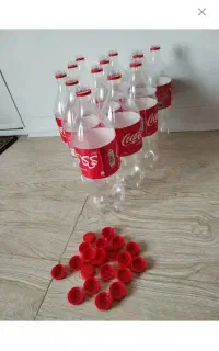 بطری خالی شسته شده وتمیز
