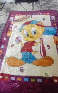 پتو طرح دار نرمینه