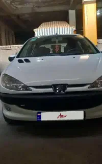 پژو ۲۰۶ اس دی  تیپ ۵.TU5.مدل ۹۸ فول بی رنگ