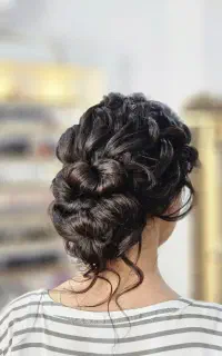 تخفیف ویژه شینیون و بافت مو