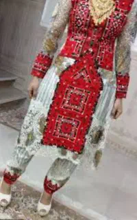 دوخت لباس بلوچی زنانه