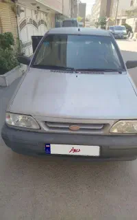پراید 86دوگانه کارخانه نقره ای