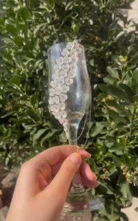 ۶عدد لیوان جام عسل عروس
