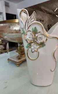 گلدان گل برجسته وارداتی