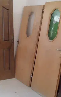 درب چوبی