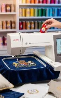 چرخ گلدوزی کامپیوتری ژانومه مدل Memory Craft 550E