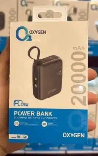 پاوربانک ۲۰ هزار میلی آمپر اکسیژن