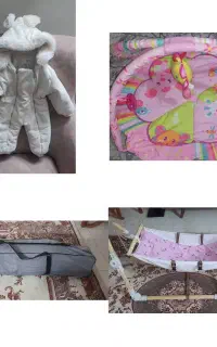 گهواره و لباس بچه