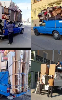 باربری حقیقت  وانت بار نیسان  ارسال کارگر