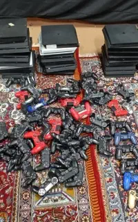کنسول‌پی اس فور ps4 اسلیم 1ترا 500 اکانتی فول بازی