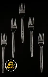 چنگال یکبار مصرف احدی
