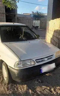 پراید سفید دوگانه سوز دستی
