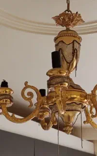 لوستر آبکاری طلا