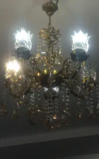 دو عدد لوستر ۵ شاخه