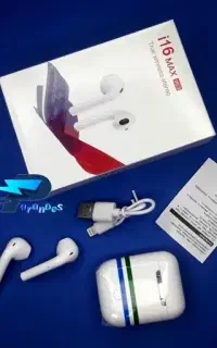 ایرپاد هندزفری بی سیم مدل i16 MAX ورژن بلوتوث V5.3